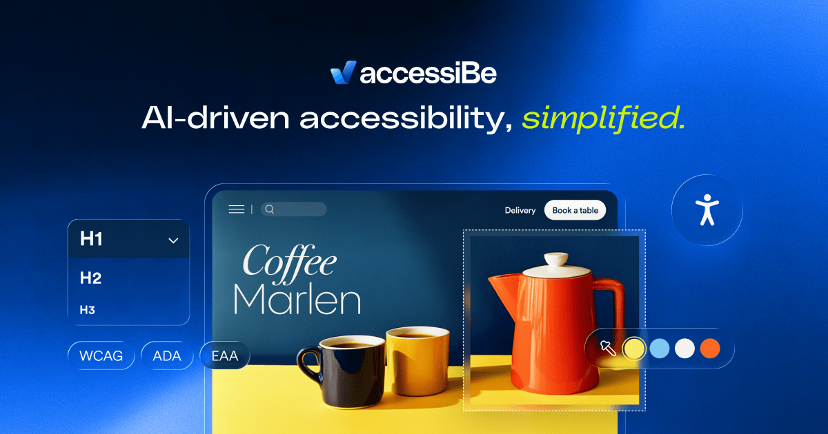 Web Accessibility Solution for ADA Compliance & WCAG - accessiBe Screenshot
