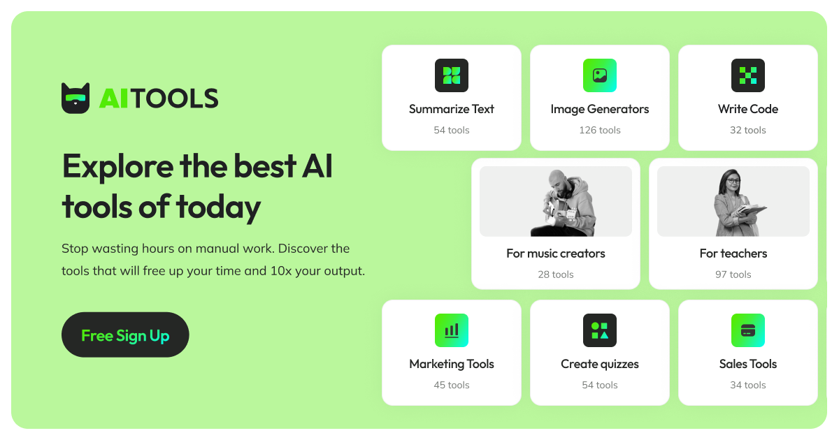 Discover AI Tools (by Category) | AI Tools Screenshot