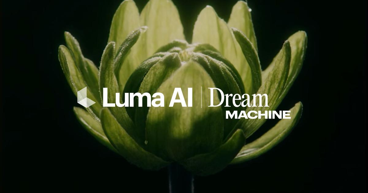 Luma Dream Machine Screenshot