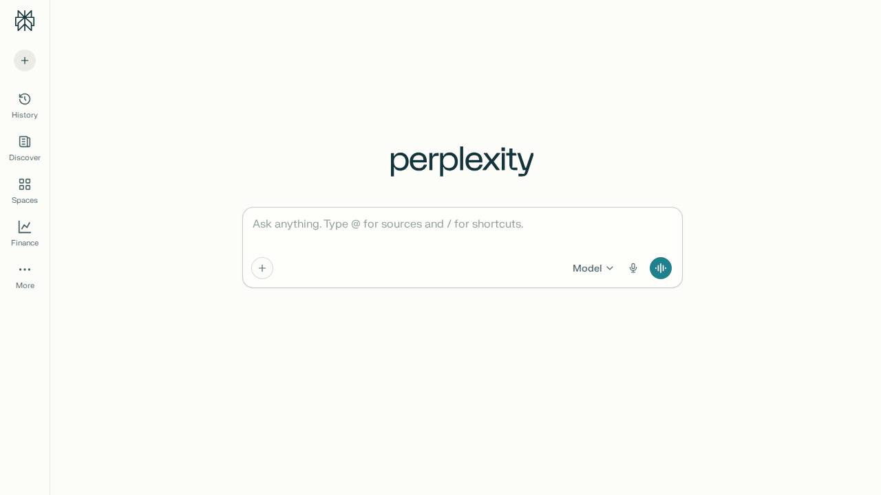 Perplexity AI Screenshot