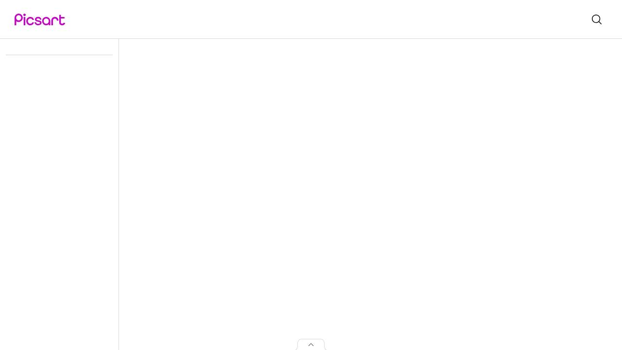 Picsart Editor Screenshot