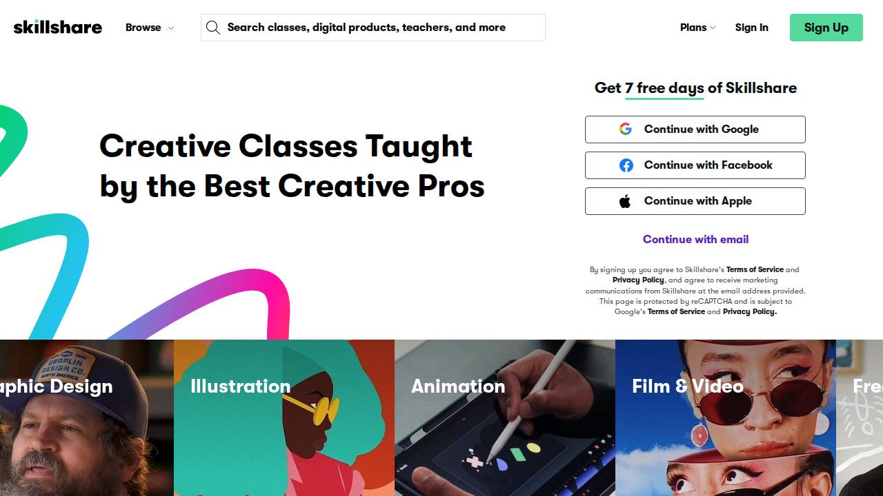 Skillshare Screenshot