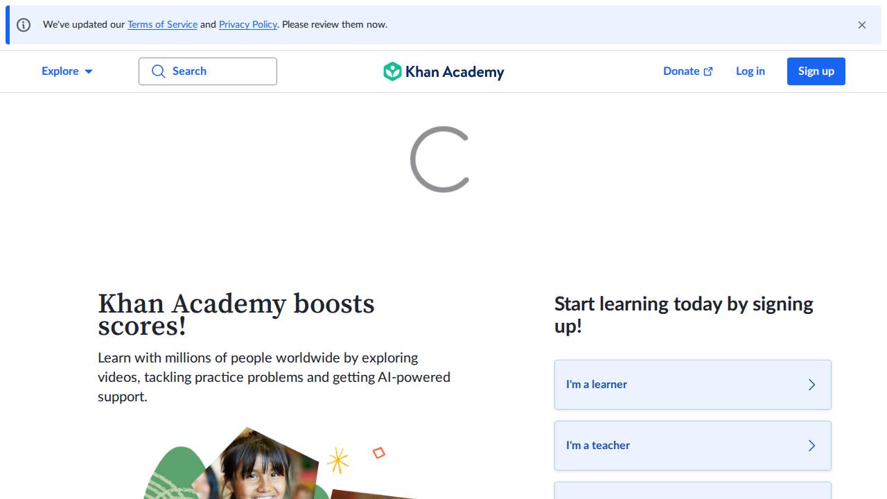 Khan Academy Screenshot